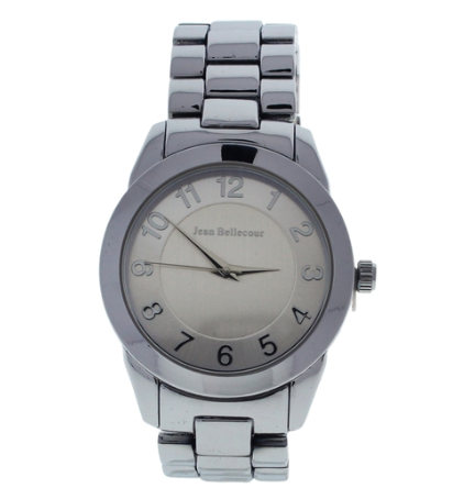Jean Bellecour W-WAT-1478 - Montre Femme Bracelet Acier Argenté